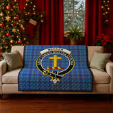 Mercer Modern Tartan Crest Quilt